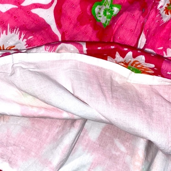 LIllY Pulitzer size 8 pink floral skirt - Picture 6 of 7